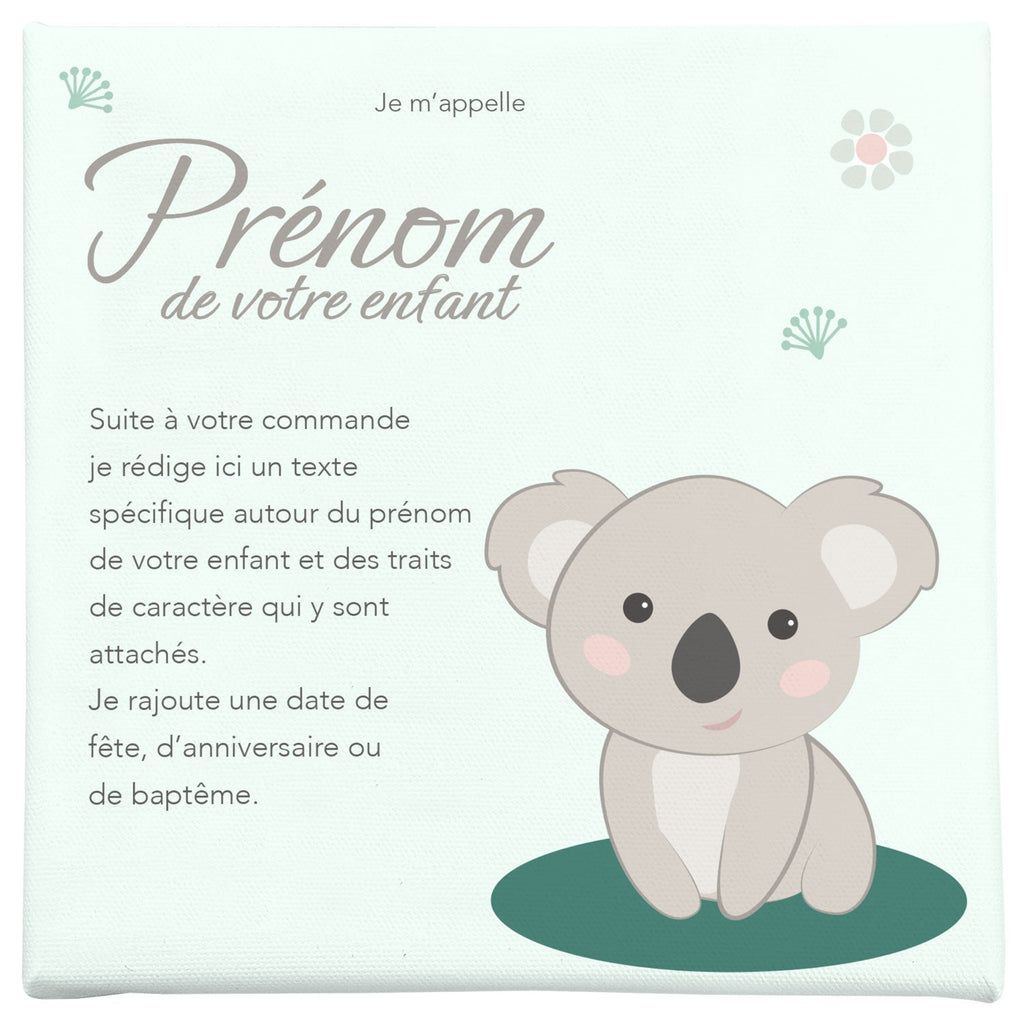 Les Toiles Prénom : un cadeau unique, artisanal et plein de sens