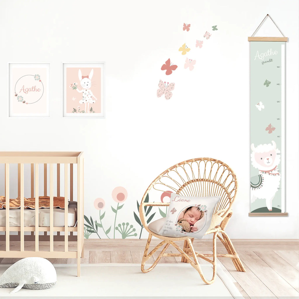 Déco chambre bébé fille bohème