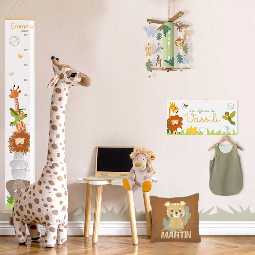 Chambre bébé safari