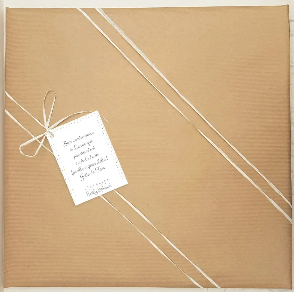 Emballage cadeau grand format