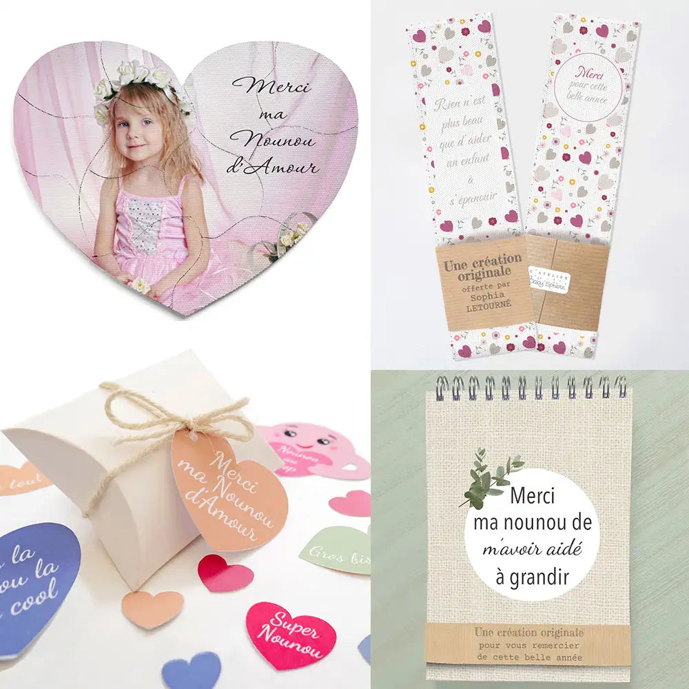 Idées cadeaux nounous originales et artisanales
