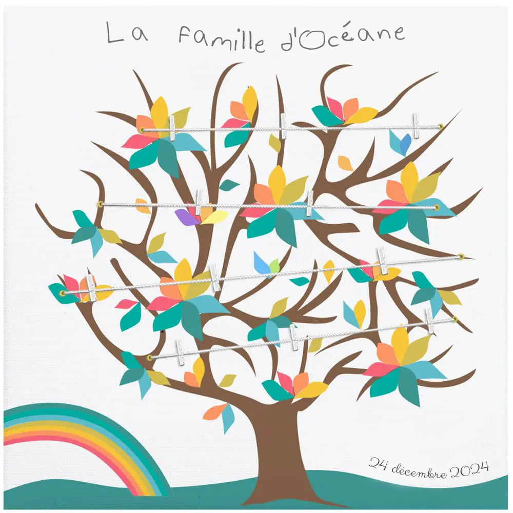 arbre genealogique arc en ciel