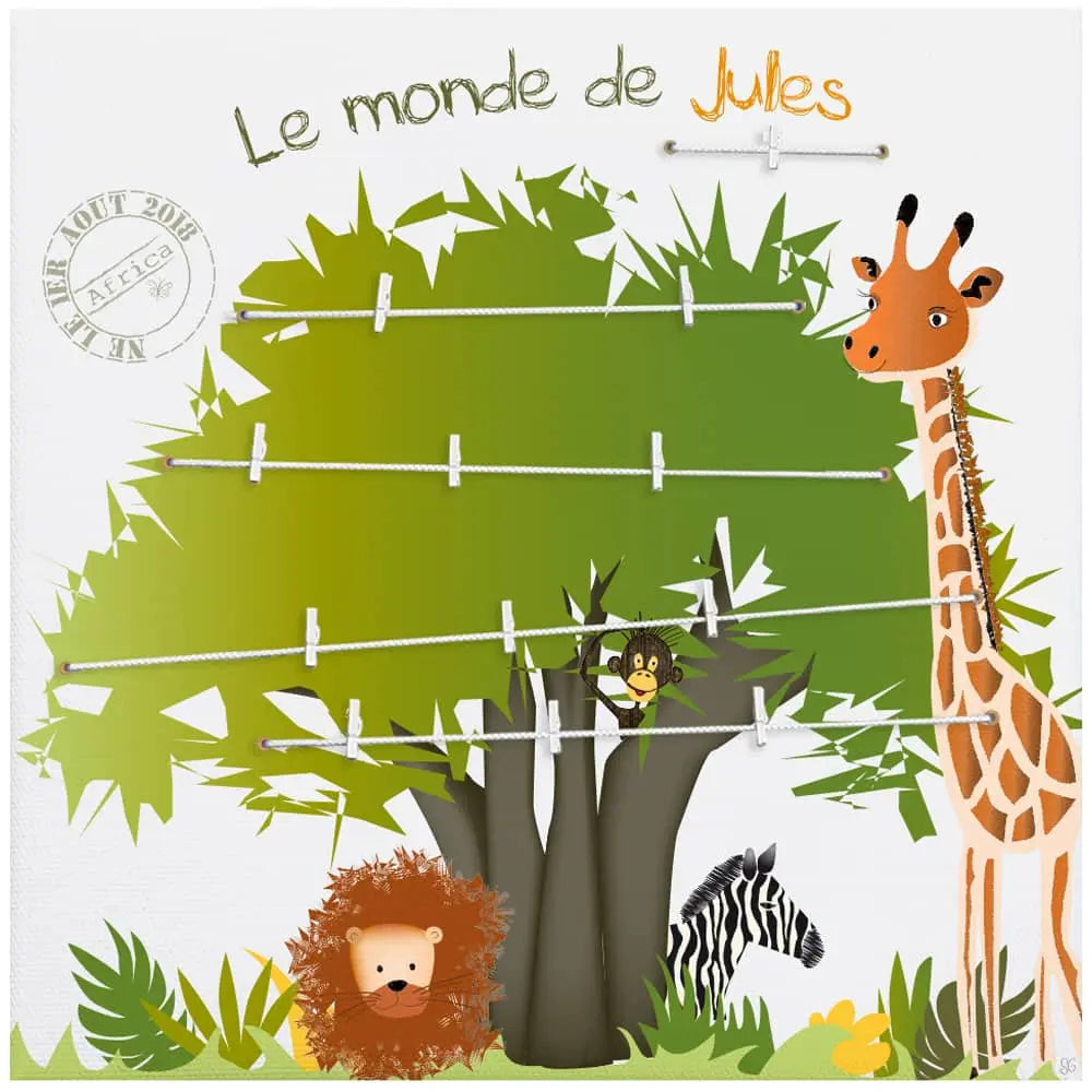 arbre-genealogique-animaux-safari-personnalise