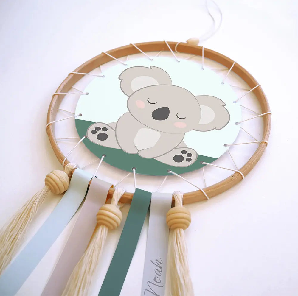 Attrape rêves bébé koala personnalisé