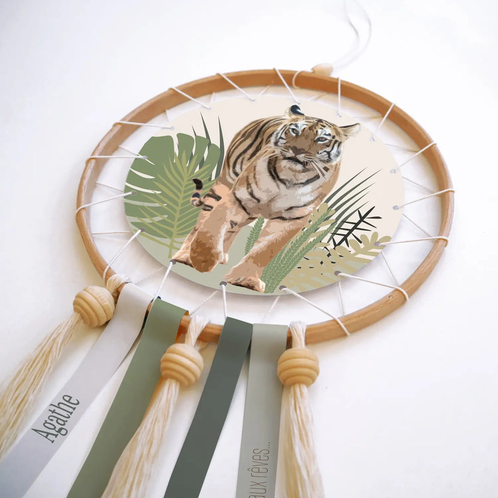 Attrape-rêve personnalisable es animaux de la jungle