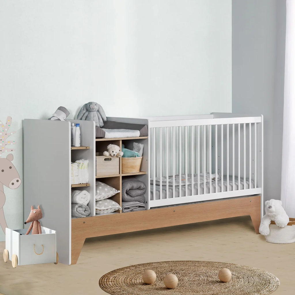 Berceau COCON transformé en litbébé évolutif