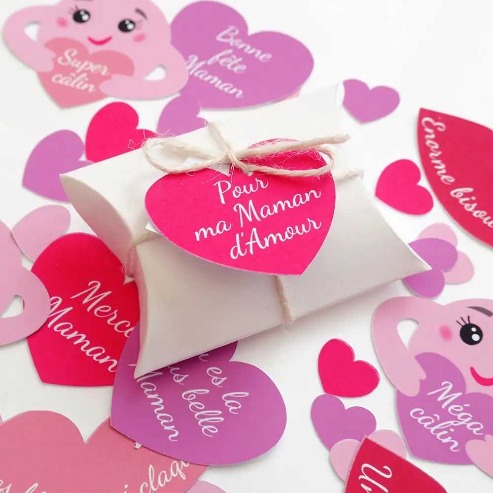 Berlingots mots d'amour pour la fête des mères