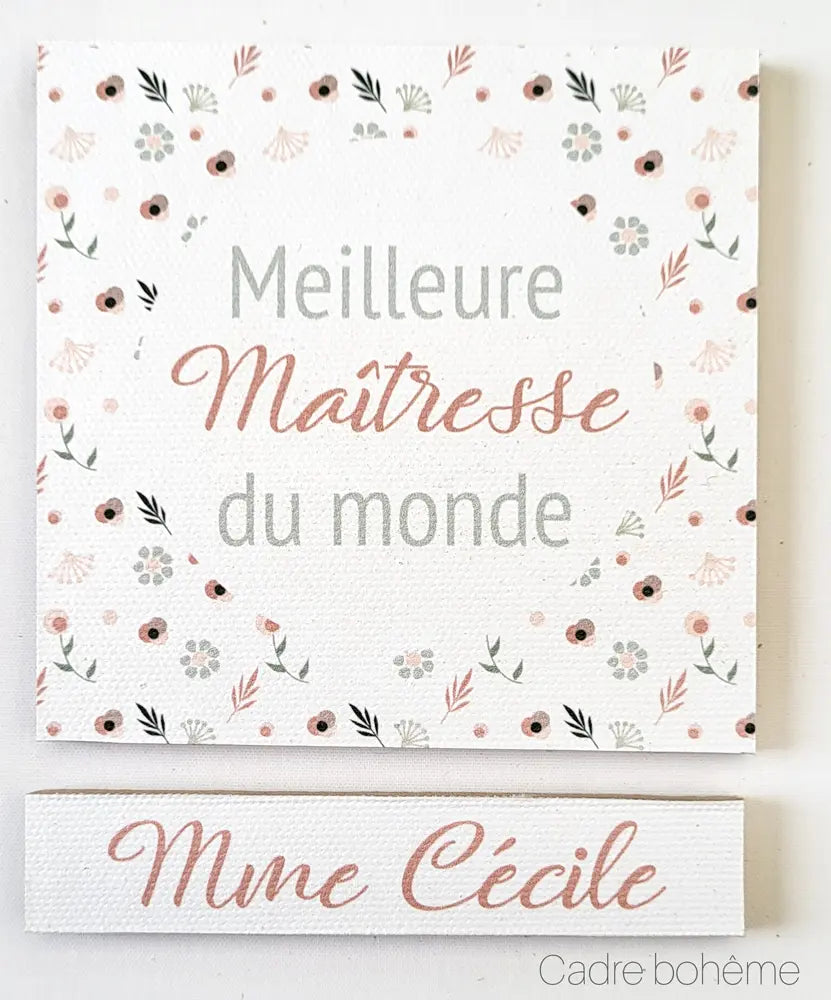 Magnet maitresse bohème