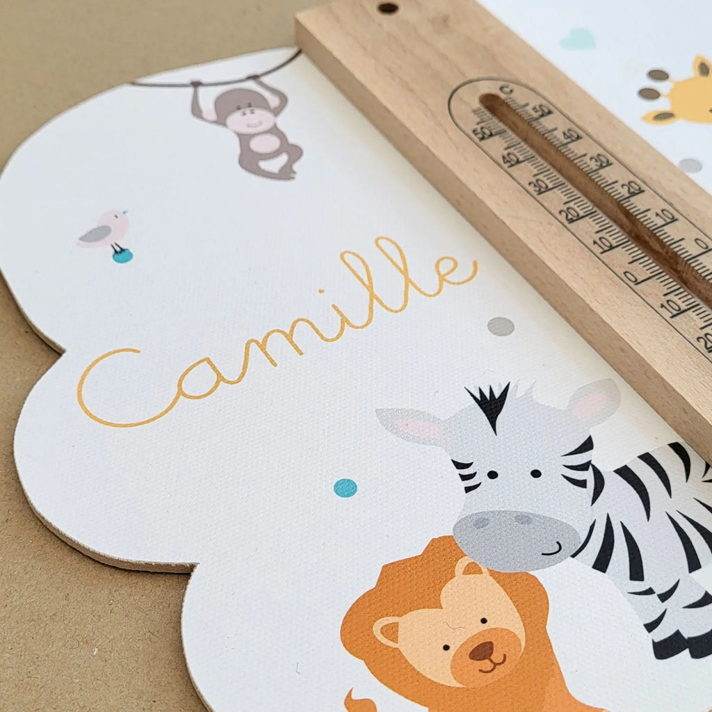 Thermomètre de chambre bébé personnalisable