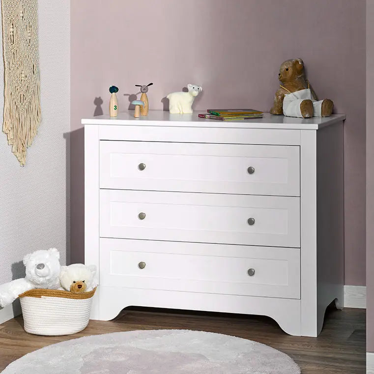 Commode bébé blanche élégante SELECT
