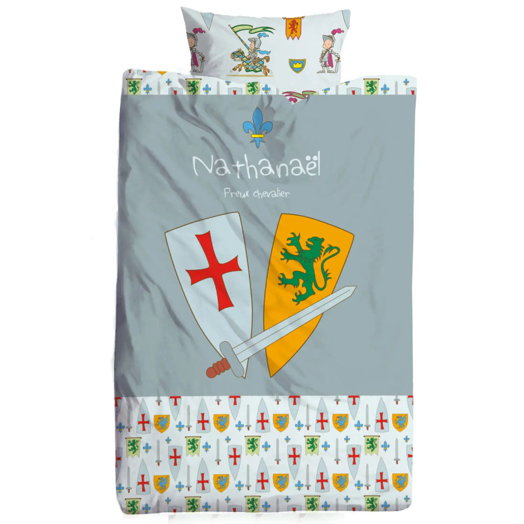 Housse de couette personnalisée des chevaliers