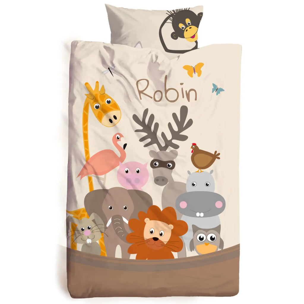 Couette enfant imprimée animaux