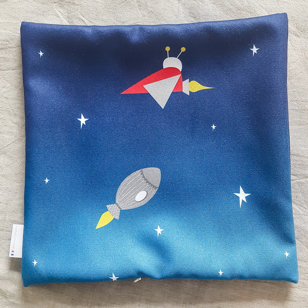 Dos coussin espace fusées