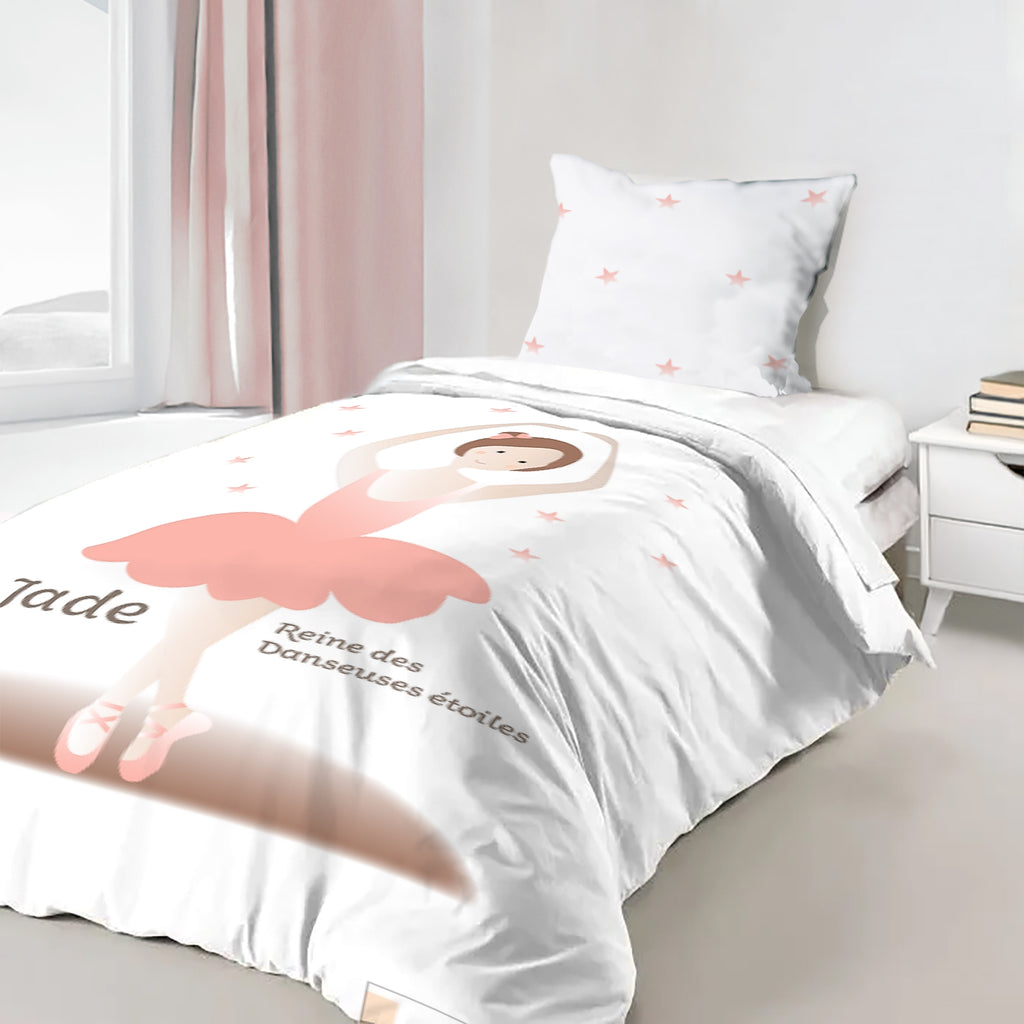 Housse de couette personnalisée camion pompier