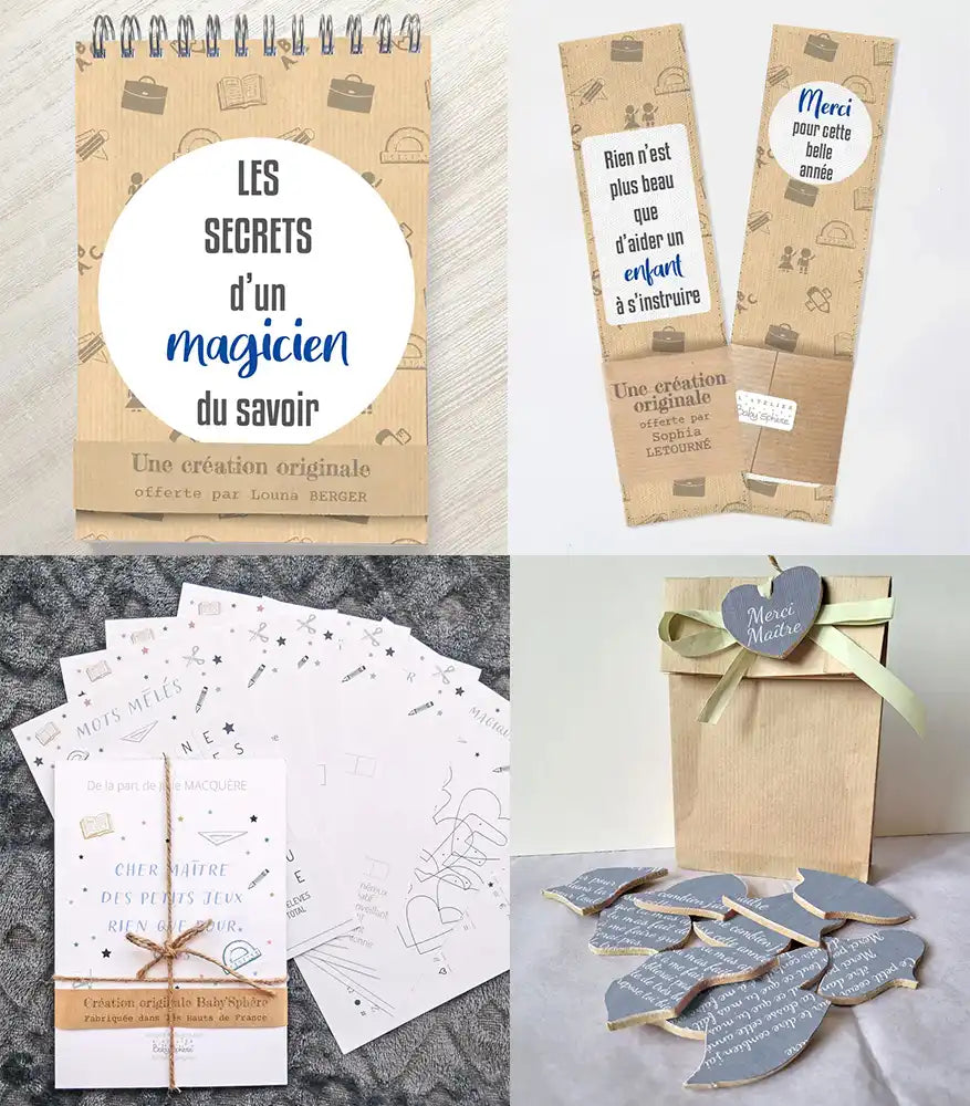4 idées cadeaux maitre pour dire merci