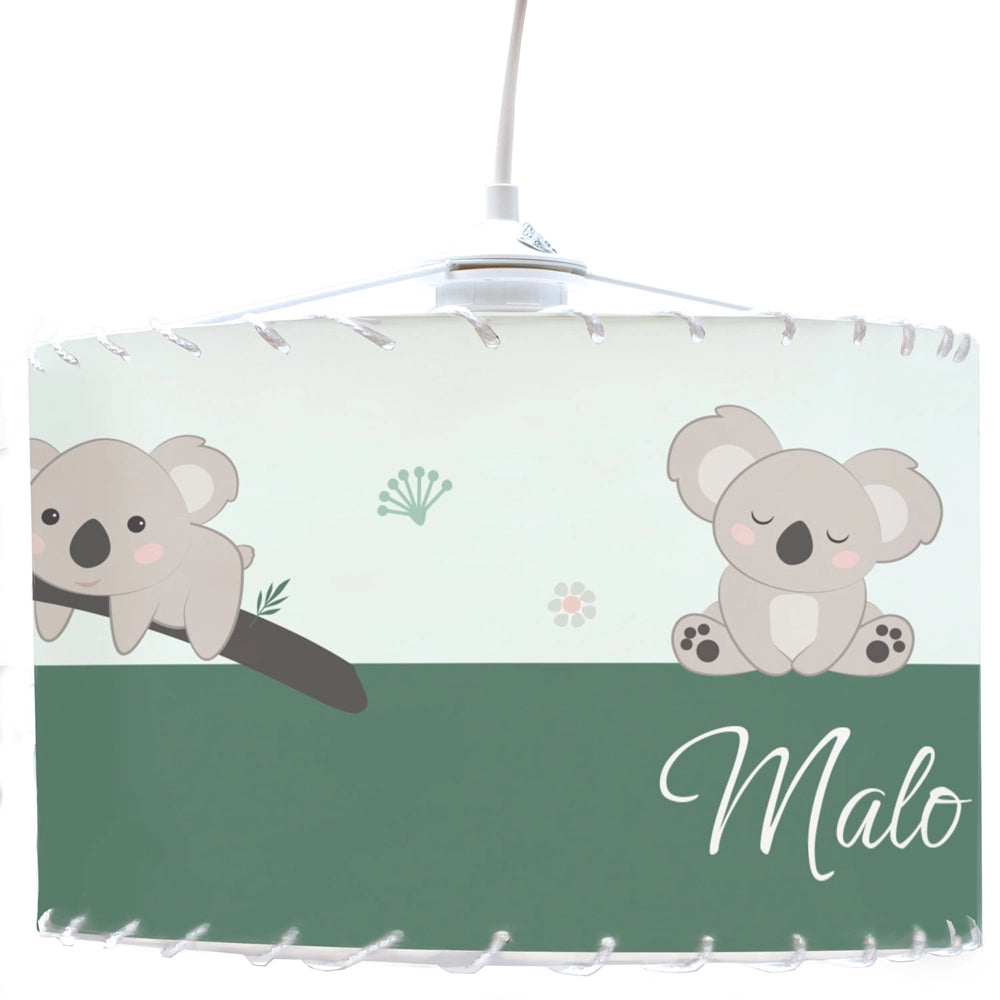 Suspension personnalisée sur le thème des koalas