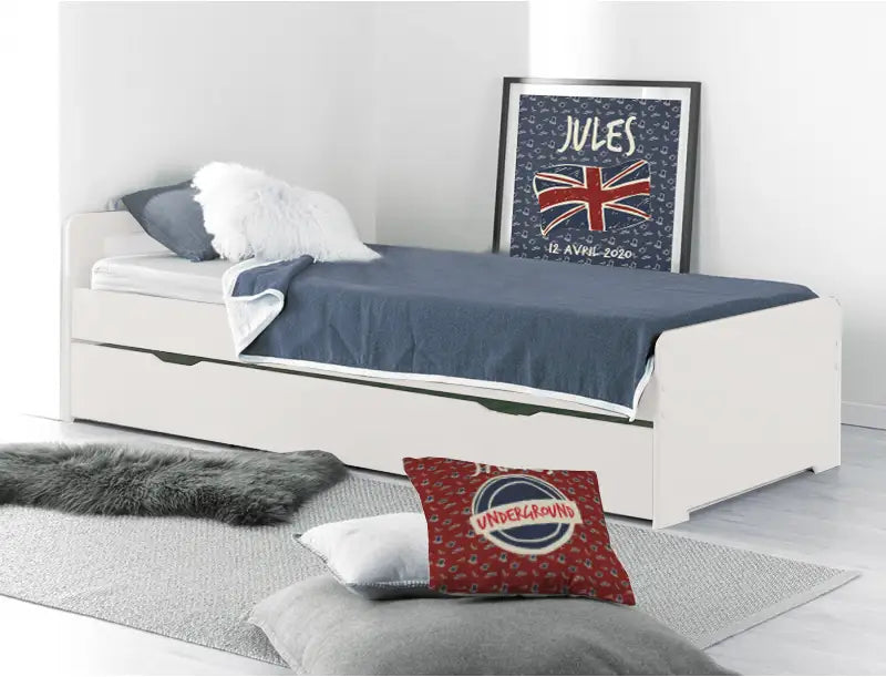 Lit gigogne London 90x190cm