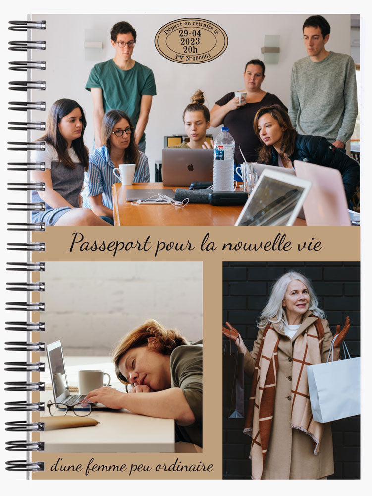 Livret d'Or A5 en photos pour fêter le départ en retraite