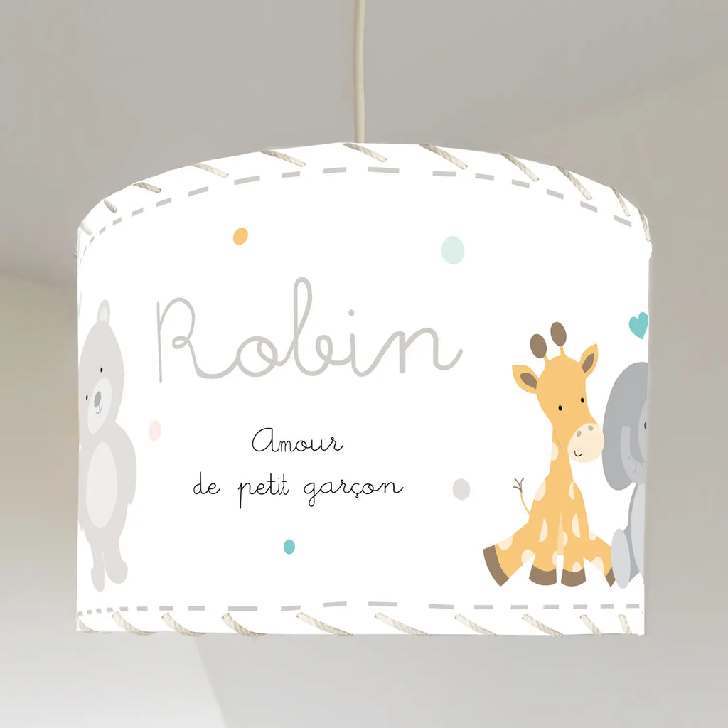 Lustre personnalisé des bébés animaux
