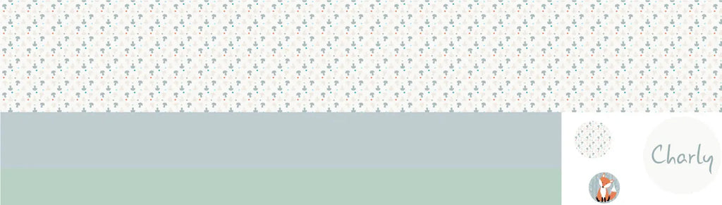 Kit DIY pour créer 3 rosaces en papier déco chambre bébé thème renard