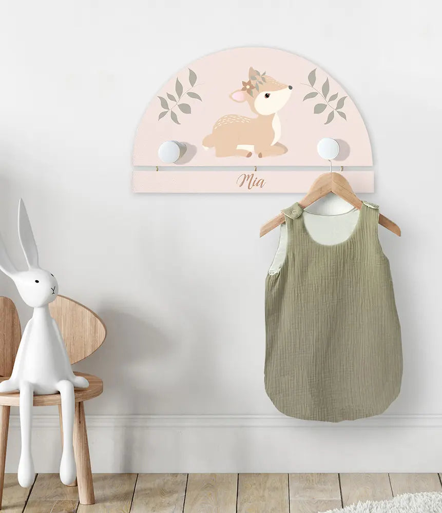 Portemanteau prénom et de l'adorable biche