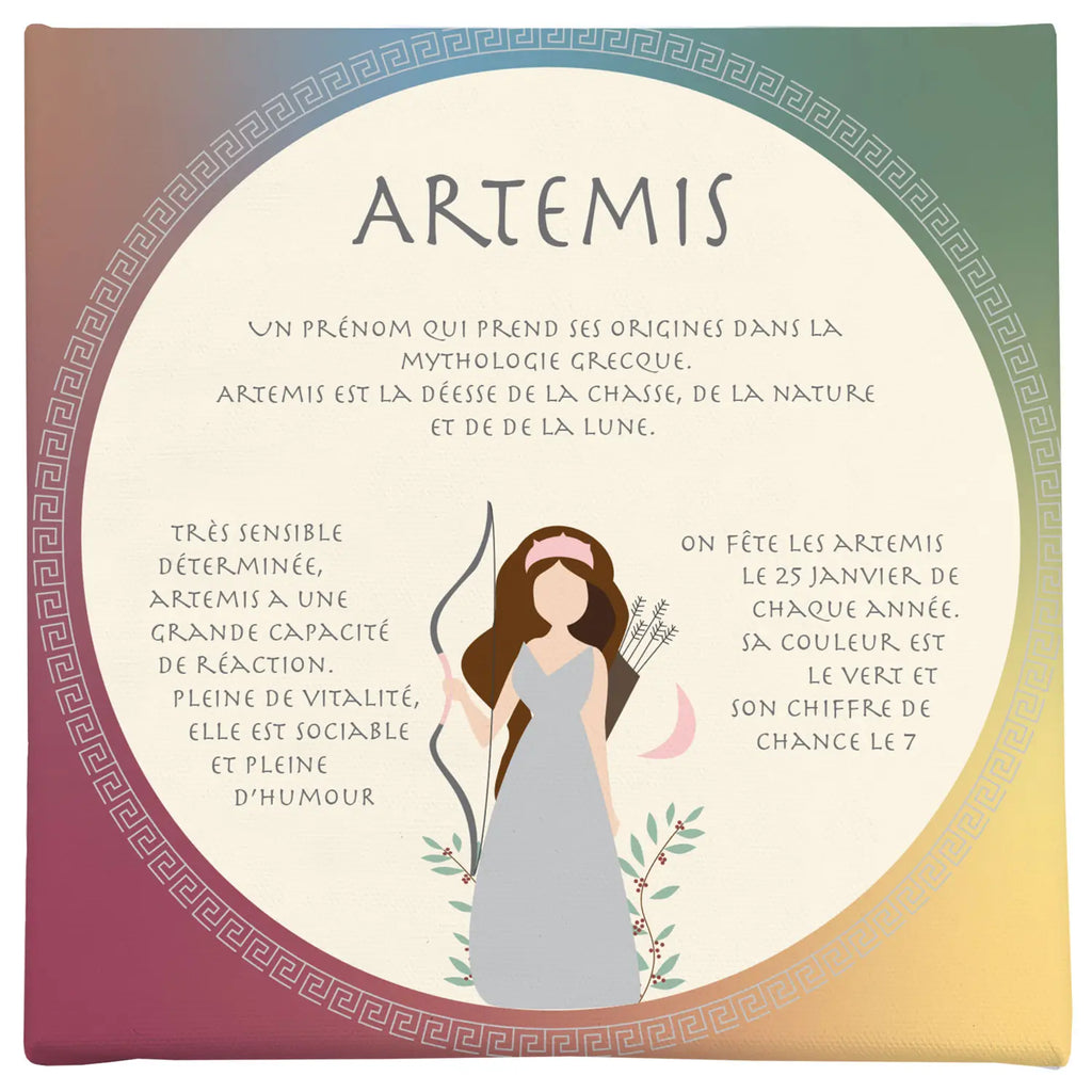 Cadeau naissance original Artémis