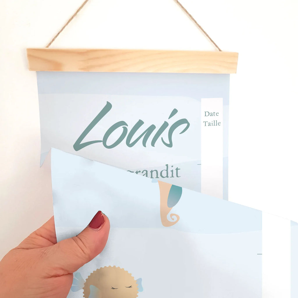 Toise poissons de l'océan en textile fluide