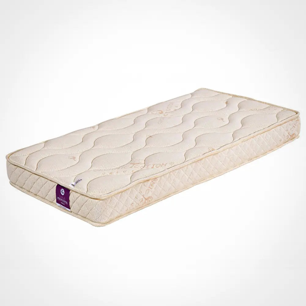 Matelas bebe 60x120cm avec stretch coton bio organique et traitement Greenfirst