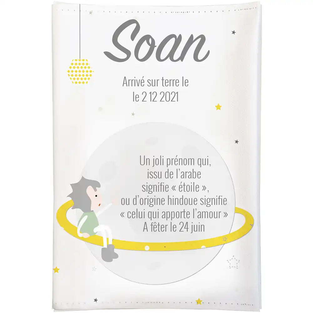 Protège carnet de santé origine prénom petit prince