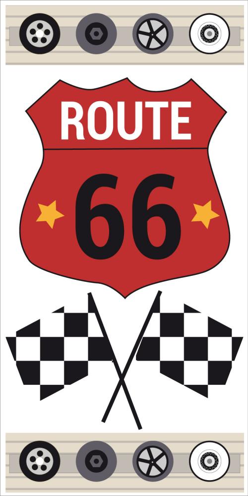 Sticker route 66 pour habiller une armoire
