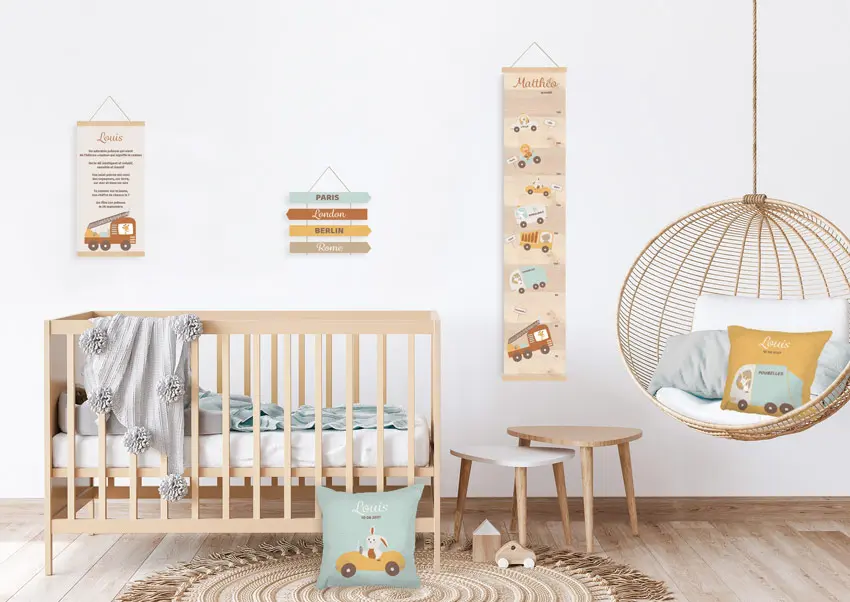Licorne en bois / Décoration murale / Chambre enfant et bébé