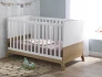 Lit bébé transformable en petit lit à barreaux tendance NORVEGE 70x140cm