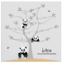 Arbre généalogique personnalisable de la famille panda