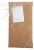 Plaque de porte verticale en bois licorne design Paquet cadeau : Kraft épais et raphia