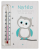 Cadre thermomètre personnalisé avec bébé hibou et étoiles