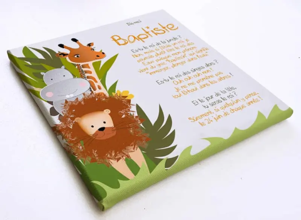 Livre d'or d'anniversaire pour enfant - 1 an: Décoration Savane, Safari et  Jungle - Garçon (French Edition)